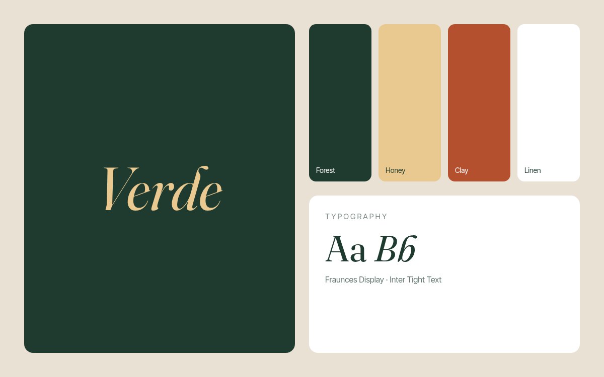 Brand identity sample concept